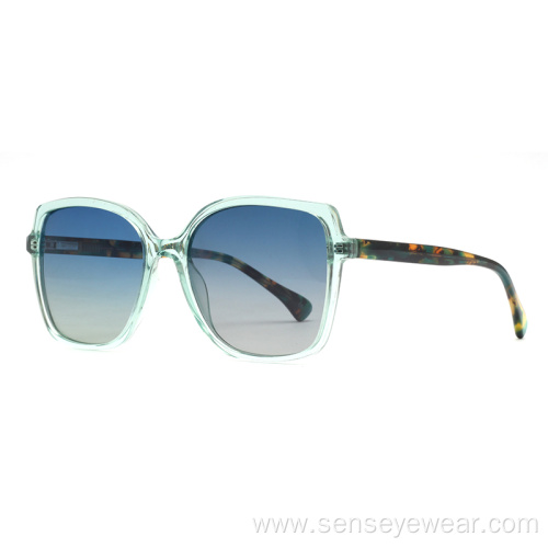 Oversized Vintage Injection Acetate Polarized Sunglasses